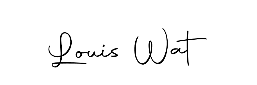 Once you've used our free online signature maker to create your best signature Autography-DOLnW style, it's time to enjoy all of the benefits that Louis Wat name signing documents. Louis Wat signature style 10 images and pictures png