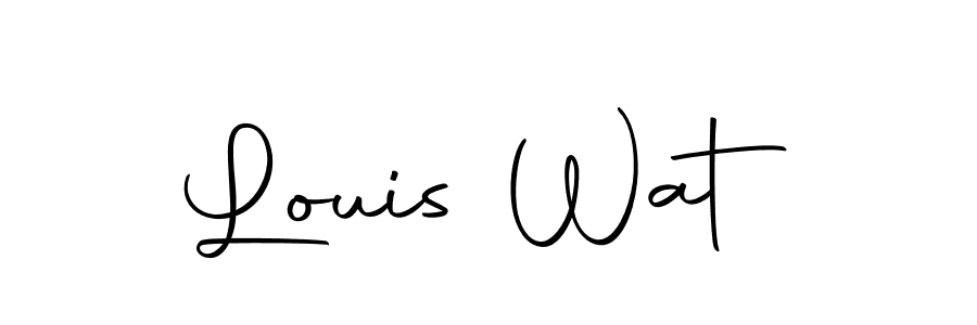 Here are the top 10 professional signature styles for the name Louis Wat. These are the best autograph styles you can use for your name. Louis Wat signature style 10 images and pictures png
