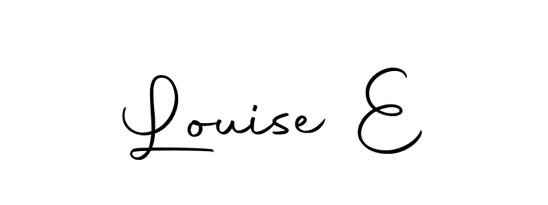 You can use this online signature creator to create a handwritten signature for the name Louise E. This is the best online autograph maker. Louise E signature style 10 images and pictures png