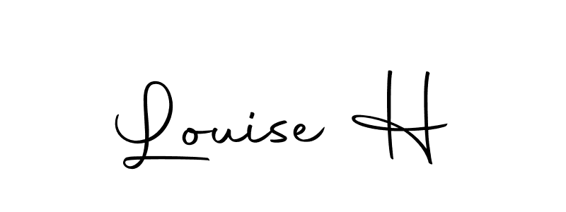 How to make Louise H signature? Autography-DOLnW is a professional autograph style. Create handwritten signature for Louise H name. Louise H signature style 10 images and pictures png