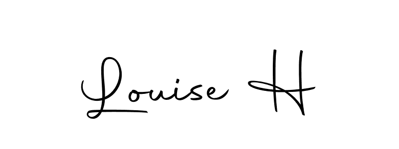 How to Draw Louise H signature style? Autography-DOLnW is a latest design signature styles for name Louise H. Louise H signature style 10 images and pictures png