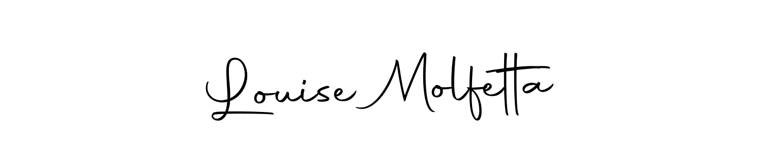 Also we have Louise Molfetta name is the best signature style. Create professional handwritten signature collection using Autography-DOLnW autograph style. Louise Molfetta signature style 10 images and pictures png