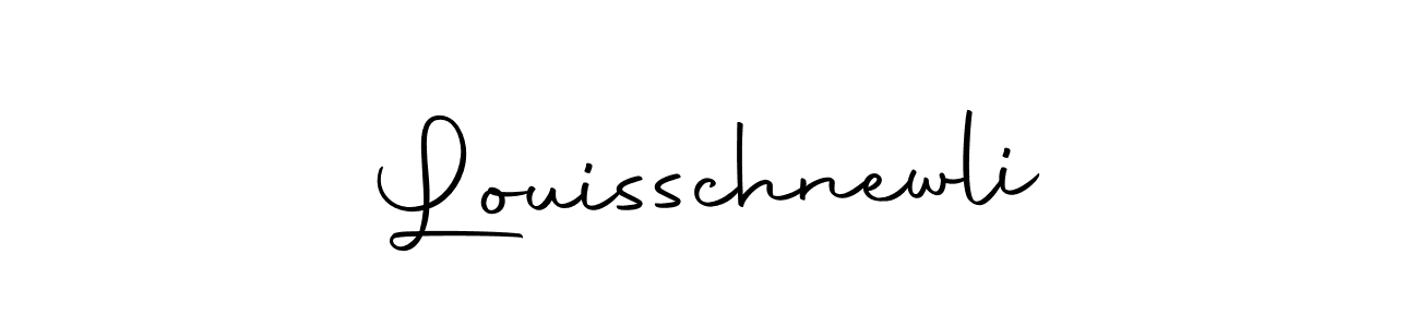 How to make Louisschnewli signature? Autography-DOLnW is a professional autograph style. Create handwritten signature for Louisschnewli name. Louisschnewli signature style 10 images and pictures png