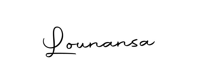 How to Draw Lounansa signature style? Autography-DOLnW is a latest design signature styles for name Lounansa. Lounansa signature style 10 images and pictures png