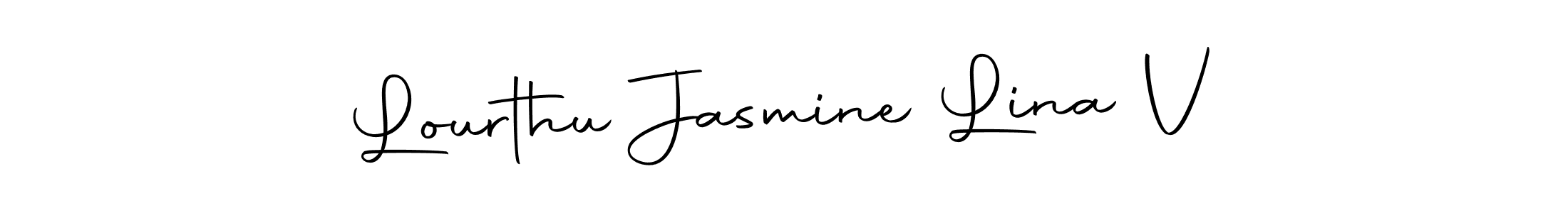 Similarly Autography-DOLnW is the best handwritten signature design. Signature creator online .You can use it as an online autograph creator for name Lourthu Jasmine Lina V. Lourthu Jasmine Lina V signature style 10 images and pictures png