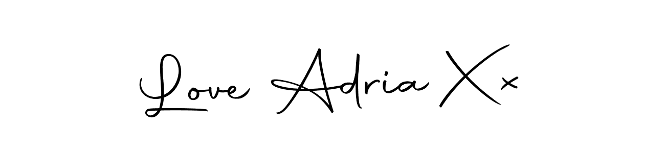 Also we have Love Adria Xx name is the best signature style. Create professional handwritten signature collection using Autography-DOLnW autograph style. Love Adria Xx signature style 10 images and pictures png