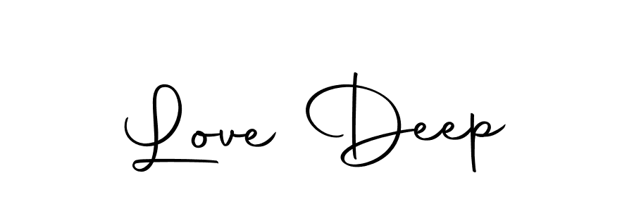 You should practise on your own different ways (Autography-DOLnW) to write your name (Love Deep) in signature. don't let someone else do it for you. Love Deep signature style 10 images and pictures png