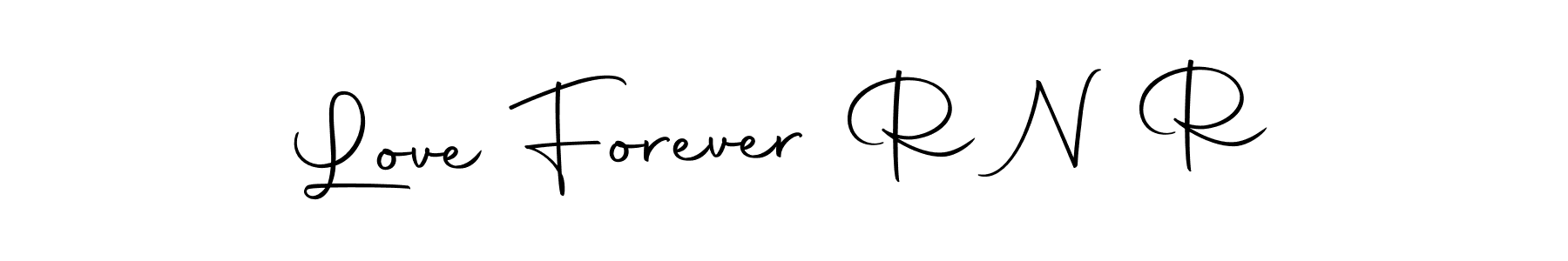 The best way (Autography-DOLnW) to make a short signature is to pick only two or three words in your name. The name Love Forever R N R include a total of six letters. For converting this name. Love Forever R N R signature style 10 images and pictures png