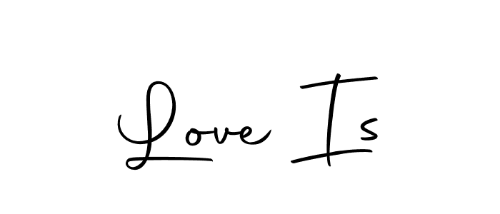 The best way (Autography-DOLnW) to make a short signature is to pick only two or three words in your name. The name Love Is include a total of six letters. For converting this name. Love Is signature style 10 images and pictures png