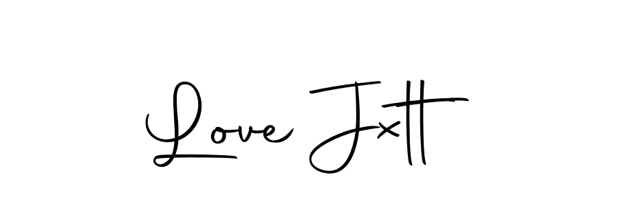 Design your own signature with our free online signature maker. With this signature software, you can create a handwritten (Autography-DOLnW) signature for name Love Jxtt. Love Jxtt signature style 10 images and pictures png