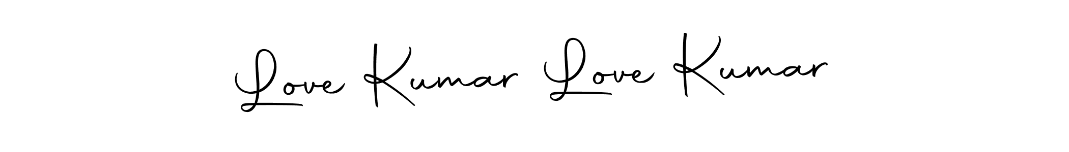 Make a beautiful signature design for name Love Kumar Love Kumar. With this signature (Autography-DOLnW) style, you can create a handwritten signature for free. Love Kumar Love Kumar signature style 10 images and pictures png