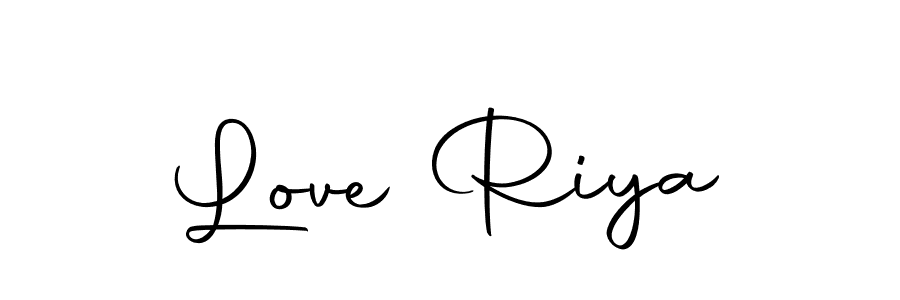 Create a beautiful signature design for name Love Riya. With this signature (Autography-DOLnW) fonts, you can make a handwritten signature for free. Love Riya signature style 10 images and pictures png