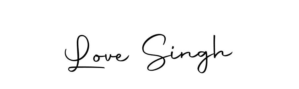 Also we have Love Singh name is the best signature style. Create professional handwritten signature collection using Autography-DOLnW autograph style. Love Singh signature style 10 images and pictures png