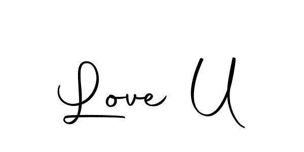 You can use this online signature creator to create a handwritten signature for the name Love U. This is the best online autograph maker. Love U signature style 10 images and pictures png