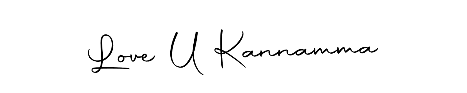 if you are searching for the best signature style for your name Love U Kannamma. so please give up your signature search. here we have designed multiple signature styles  using Autography-DOLnW. Love U Kannamma signature style 10 images and pictures png