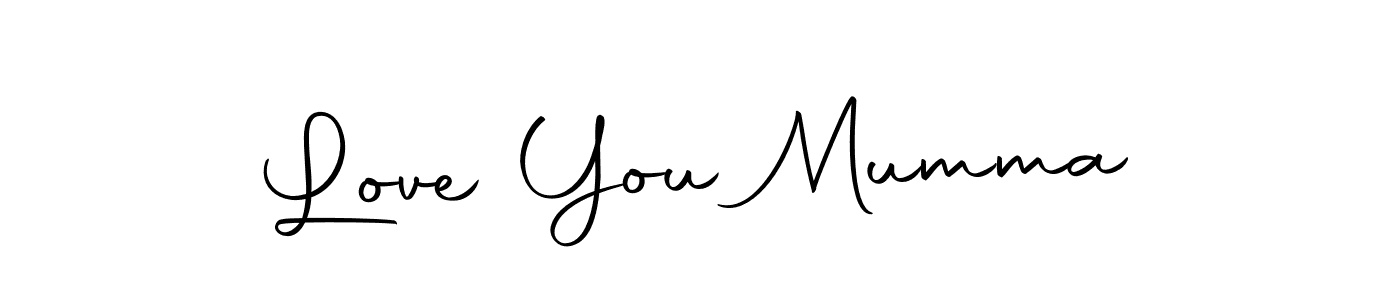 It looks lik you need a new signature style for name Love You Mumma. Design unique handwritten (Autography-DOLnW) signature with our free signature maker in just a few clicks. Love You Mumma signature style 10 images and pictures png