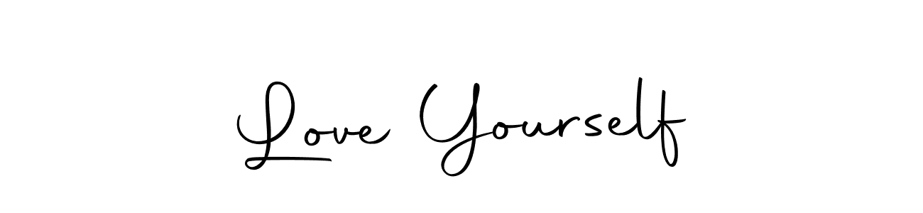 Make a short Love Yourself signature style. Manage your documents anywhere anytime using Autography-DOLnW. Create and add eSignatures, submit forms, share and send files easily. Love Yourself signature style 10 images and pictures png