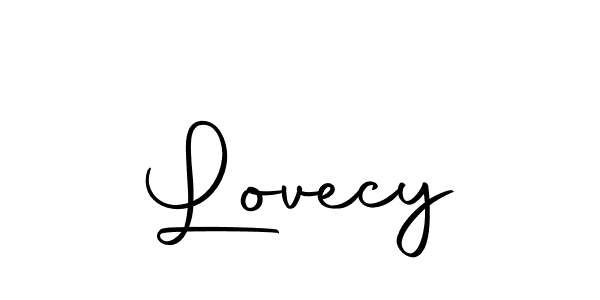You should practise on your own different ways (Autography-DOLnW) to write your name (Lovecy) in signature. don't let someone else do it for you. Lovecy signature style 10 images and pictures png