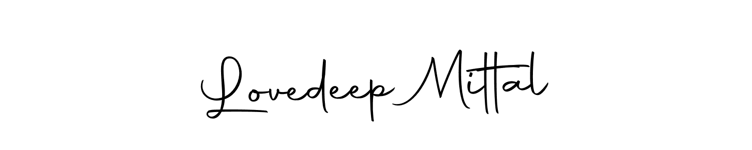 Autography-DOLnW is a professional signature style that is perfect for those who want to add a touch of class to their signature. It is also a great choice for those who want to make their signature more unique. Get Lovedeep Mittal name to fancy signature for free. Lovedeep Mittal signature style 10 images and pictures png