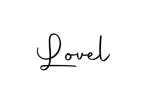 Lovel stylish signature style. Best Handwritten Sign (Autography-DOLnW) for my name. Handwritten Signature Collection Ideas for my name Lovel. Lovel signature style 10 images and pictures png