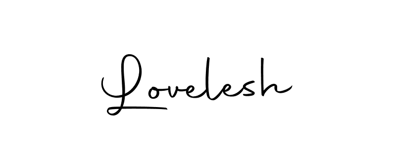 Make a beautiful signature design for name Lovelesh. With this signature (Autography-DOLnW) style, you can create a handwritten signature for free. Lovelesh signature style 10 images and pictures png