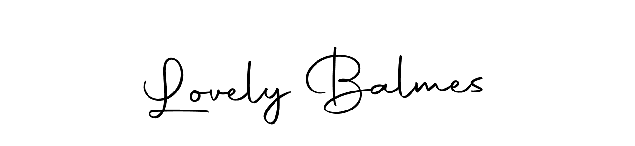 Autography-DOLnW is a professional signature style that is perfect for those who want to add a touch of class to their signature. It is also a great choice for those who want to make their signature more unique. Get Lovely Balmes name to fancy signature for free. Lovely Balmes signature style 10 images and pictures png