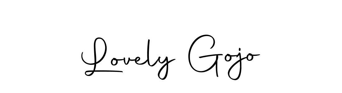 How to make Lovely Gojo signature? Autography-DOLnW is a professional autograph style. Create handwritten signature for Lovely Gojo name. Lovely Gojo signature style 10 images and pictures png