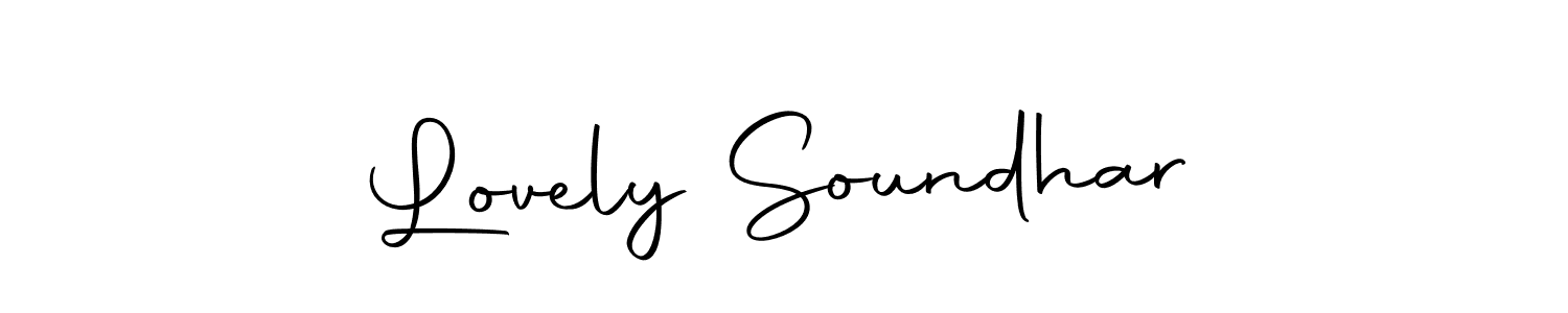 Also You can easily find your signature by using the search form. We will create Lovely Soundhar name handwritten signature images for you free of cost using Autography-DOLnW sign style. Lovely Soundhar signature style 10 images and pictures png