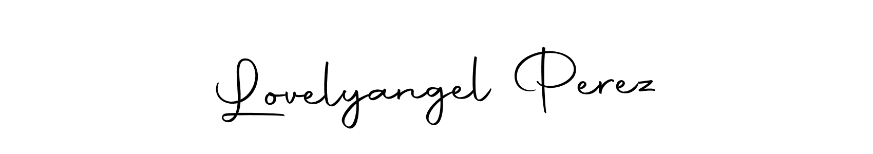This is the best signature style for the Lovelyangel Perez name. Also you like these signature font (Autography-DOLnW). Mix name signature. Lovelyangel Perez signature style 10 images and pictures png