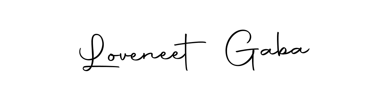 Similarly Autography-DOLnW is the best handwritten signature design. Signature creator online .You can use it as an online autograph creator for name Loveneet Gaba. Loveneet Gaba signature style 10 images and pictures png