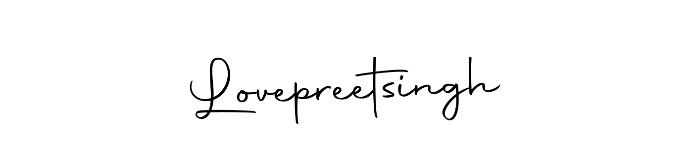 Also we have Lovepreetsingh name is the best signature style. Create professional handwritten signature collection using Autography-DOLnW autograph style. Lovepreetsingh signature style 10 images and pictures png