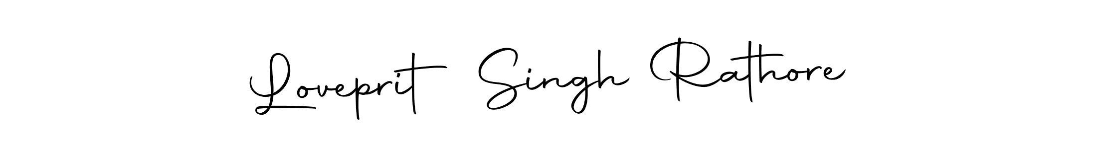 The best way (Autography-DOLnW) to make a short signature is to pick only two or three words in your name. The name Loveprit Singh Rathore include a total of six letters. For converting this name. Loveprit Singh Rathore signature style 10 images and pictures png