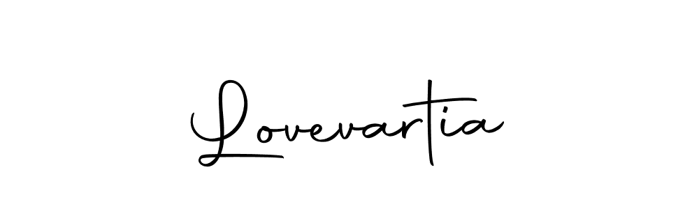 Make a beautiful signature design for name Lovevartia. With this signature (Autography-DOLnW) style, you can create a handwritten signature for free. Lovevartia signature style 10 images and pictures png
