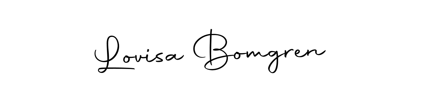 You can use this online signature creator to create a handwritten signature for the name Lovisa Bomgren. This is the best online autograph maker. Lovisa Bomgren signature style 10 images and pictures png
