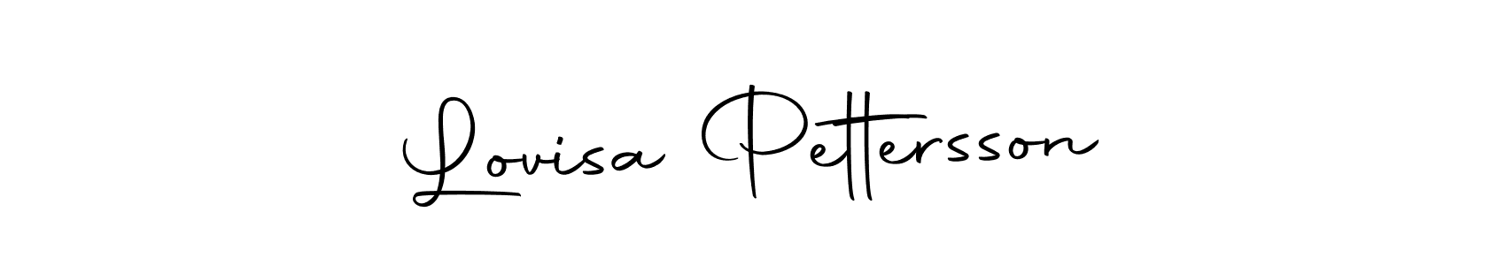 How to make Lovisa Pettersson signature? Autography-DOLnW is a professional autograph style. Create handwritten signature for Lovisa Pettersson name. Lovisa Pettersson signature style 10 images and pictures png