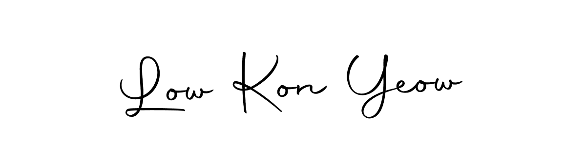 if you are searching for the best signature style for your name Low Kon Yeow. so please give up your signature search. here we have designed multiple signature styles  using Autography-DOLnW. Low Kon Yeow signature style 10 images and pictures png