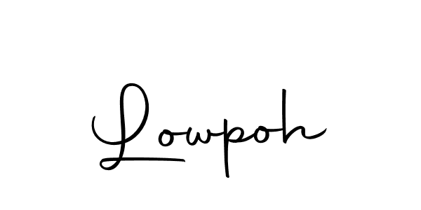 if you are searching for the best signature style for your name Lowpoh. so please give up your signature search. here we have designed multiple signature styles  using Autography-DOLnW. Lowpoh signature style 10 images and pictures png