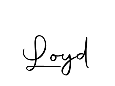 Make a beautiful signature design for name Loyd. With this signature (Autography-DOLnW) style, you can create a handwritten signature for free. Loyd signature style 10 images and pictures png
