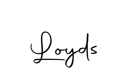 Make a beautiful signature design for name Loyds. Use this online signature maker to create a handwritten signature for free. Loyds signature style 10 images and pictures png