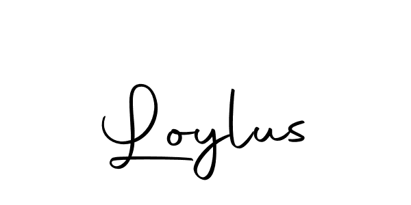 Also we have Loylus name is the best signature style. Create professional handwritten signature collection using Autography-DOLnW autograph style. Loylus signature style 10 images and pictures png