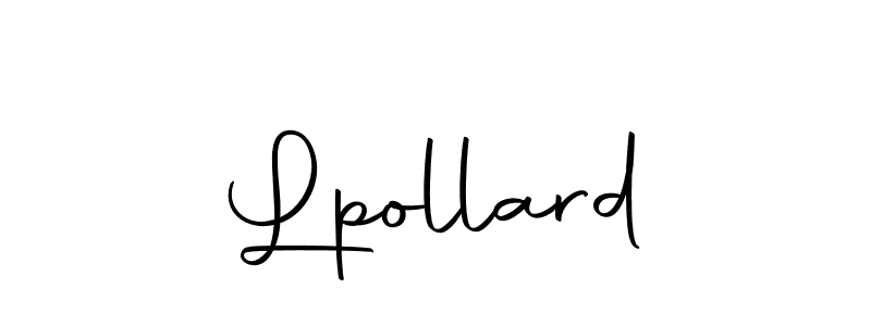 if you are searching for the best signature style for your name Lpollard. so please give up your signature search. here we have designed multiple signature styles  using Autography-DOLnW. Lpollard signature style 10 images and pictures png