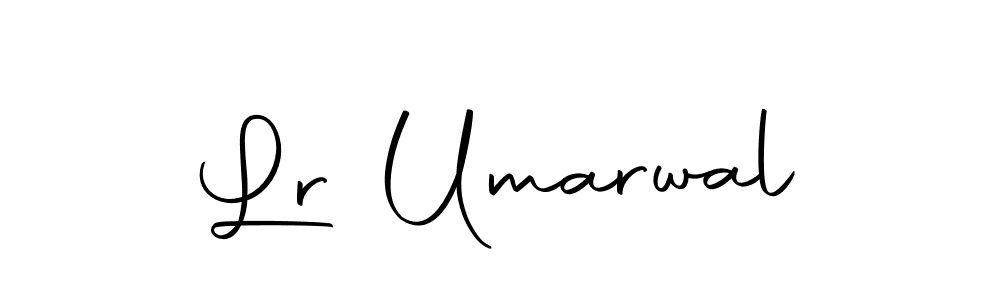 Autography-DOLnW is a professional signature style that is perfect for those who want to add a touch of class to their signature. It is also a great choice for those who want to make their signature more unique. Get Lr Umarwal name to fancy signature for free. Lr Umarwal signature style 10 images and pictures png