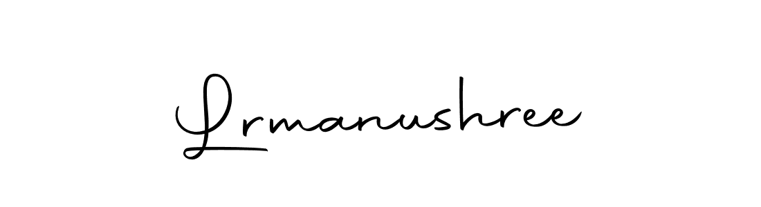 Similarly Autography-DOLnW is the best handwritten signature design. Signature creator online .You can use it as an online autograph creator for name Lrmanushree. Lrmanushree signature style 10 images and pictures png