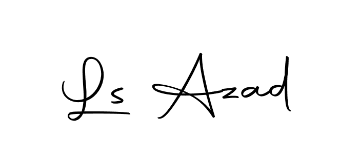 Also You can easily find your signature by using the search form. We will create Ls Azad name handwritten signature images for you free of cost using Autography-DOLnW sign style. Ls Azad signature style 10 images and pictures png