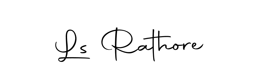 Create a beautiful signature design for name Ls Rathore. With this signature (Autography-DOLnW) fonts, you can make a handwritten signature for free. Ls Rathore signature style 10 images and pictures png