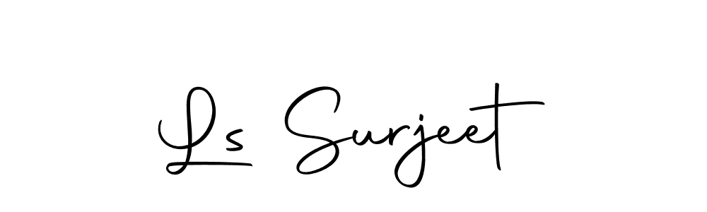 Ls Surjeet stylish signature style. Best Handwritten Sign (Autography-DOLnW) for my name. Handwritten Signature Collection Ideas for my name Ls Surjeet. Ls Surjeet signature style 10 images and pictures png