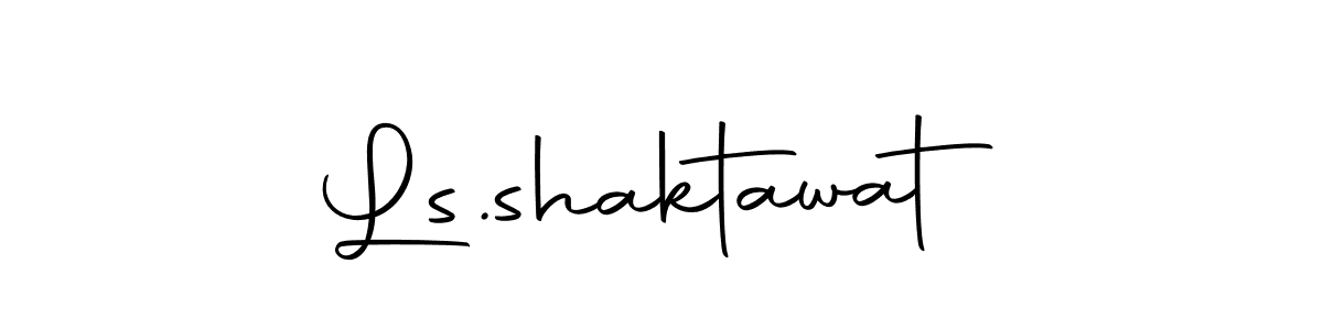 You should practise on your own different ways (Autography-DOLnW) to write your name (Ls.shaktawat) in signature. don't let someone else do it for you. Ls.shaktawat signature style 10 images and pictures png