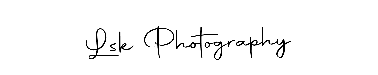 You should practise on your own different ways (Autography-DOLnW) to write your name (Lsk Photography) in signature. don't let someone else do it for you. Lsk Photography signature style 10 images and pictures png