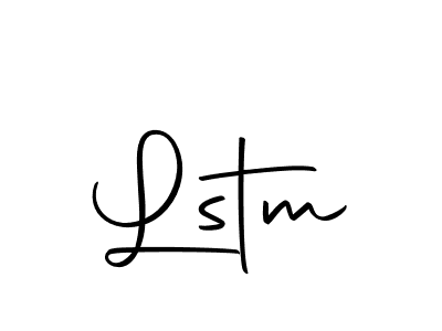 How to make Lstm signature? Autography-DOLnW is a professional autograph style. Create handwritten signature for Lstm name. Lstm signature style 10 images and pictures png