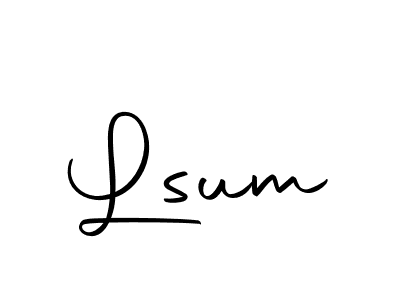 Once you've used our free online signature maker to create your best signature Autography-DOLnW style, it's time to enjoy all of the benefits that Lsum name signing documents. Lsum signature style 10 images and pictures png